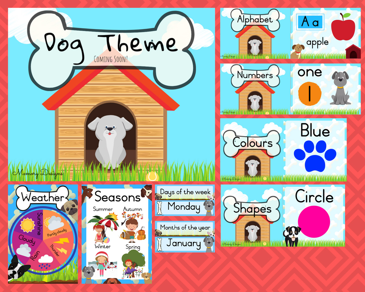 Dog theme layout