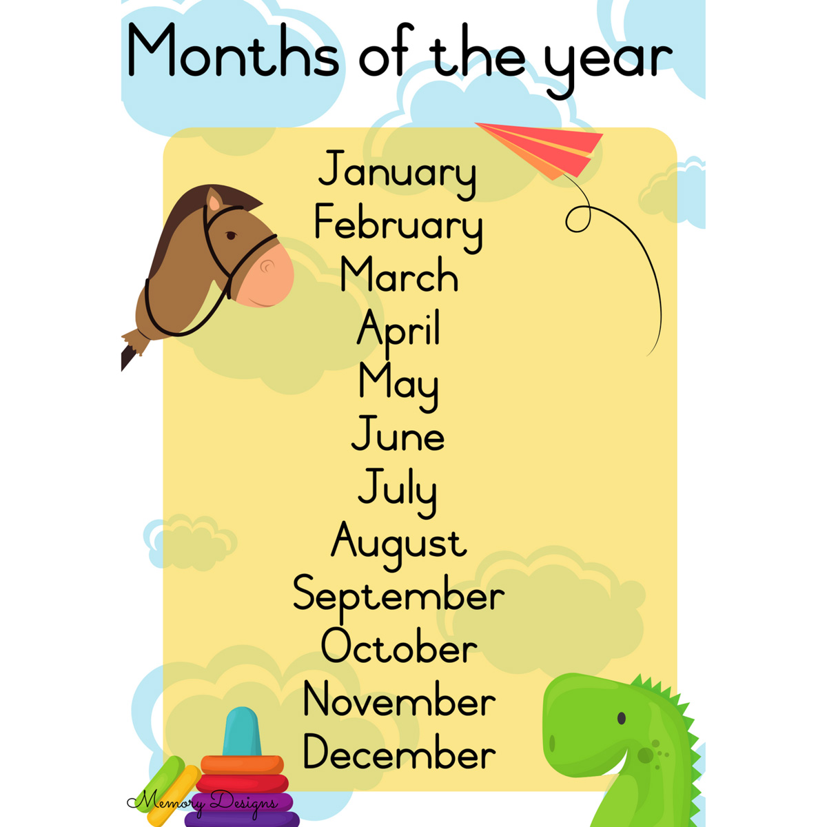 Months of the year COVER_1