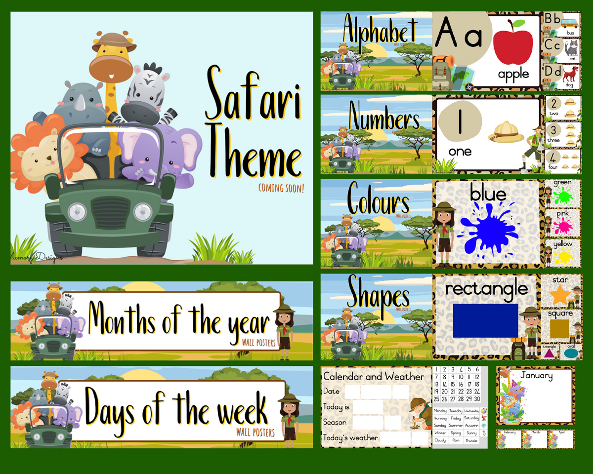 Safari theme layout